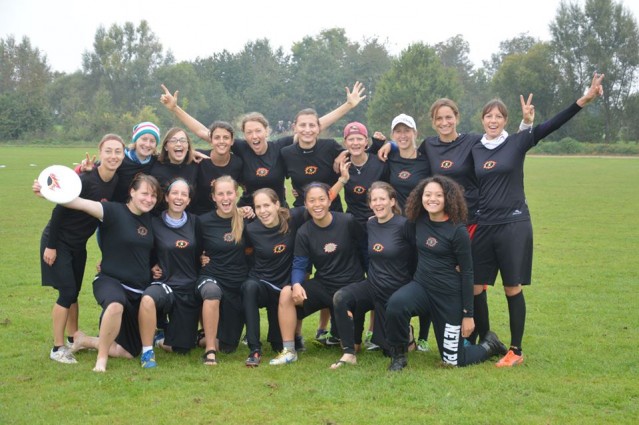 Ženský tým Prague Devils na EUCF 2014
